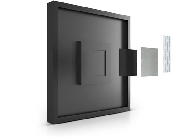 Frame mit Magnetaufhängesystem