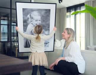 Mutter und Tochter mit Frames<sup>®</sup>
