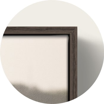 Chocolate Oak Schattenfugenrahmen