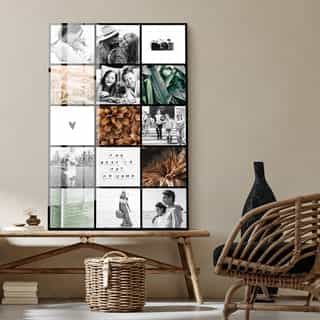Collage auf Alu-Dibond