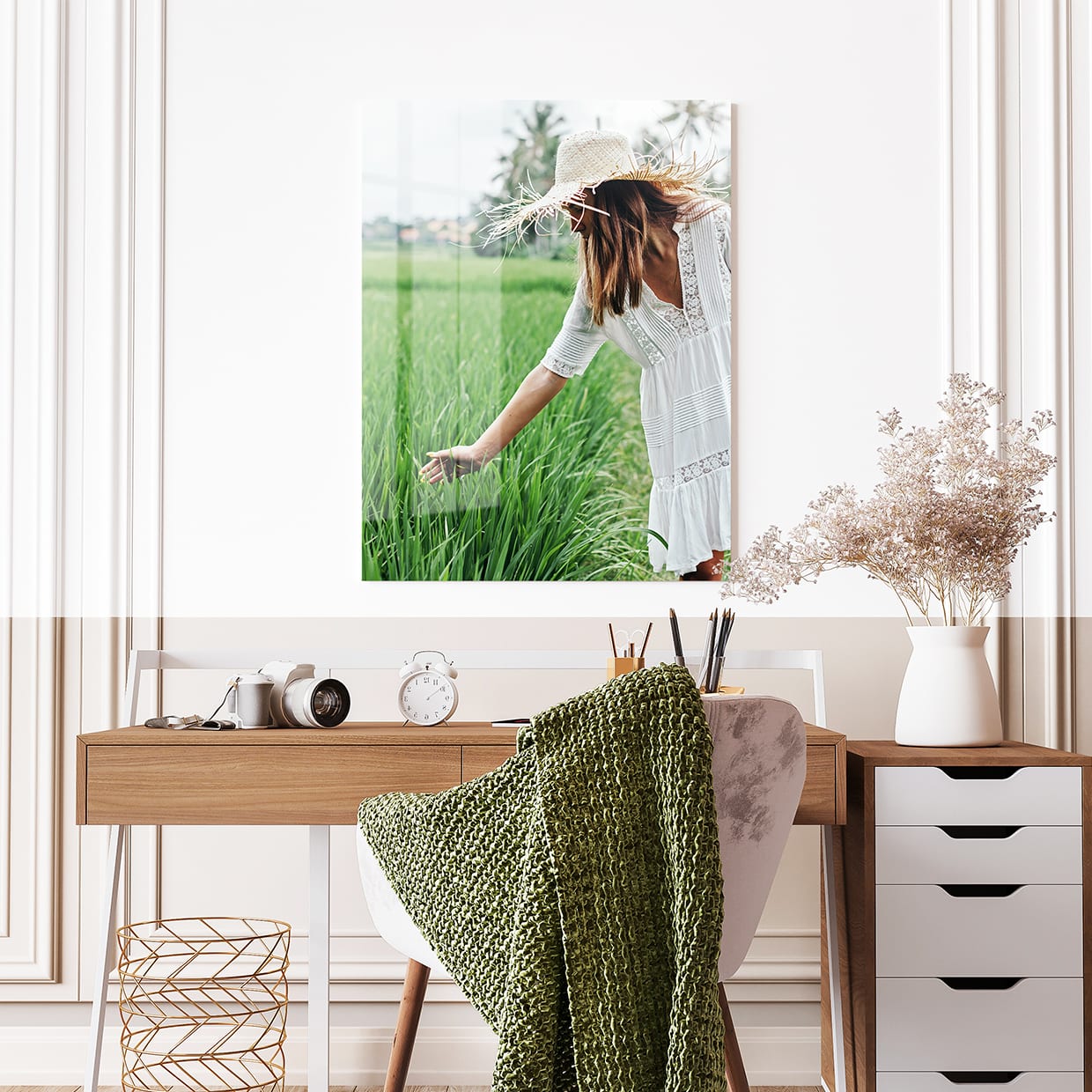 Acrylglas Bilder im Wohnzimmer