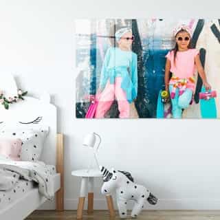 Plexiglasbild im Kinderzimmer