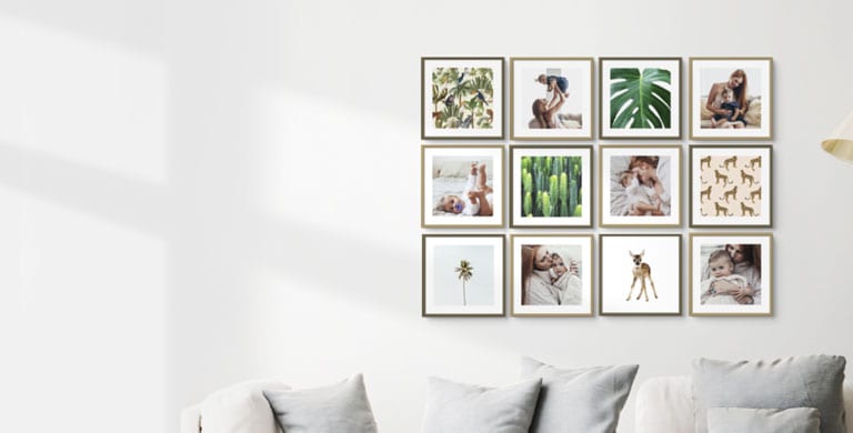 Frames, die Fotowand die mit deinen<br>Erinnerungen wächst